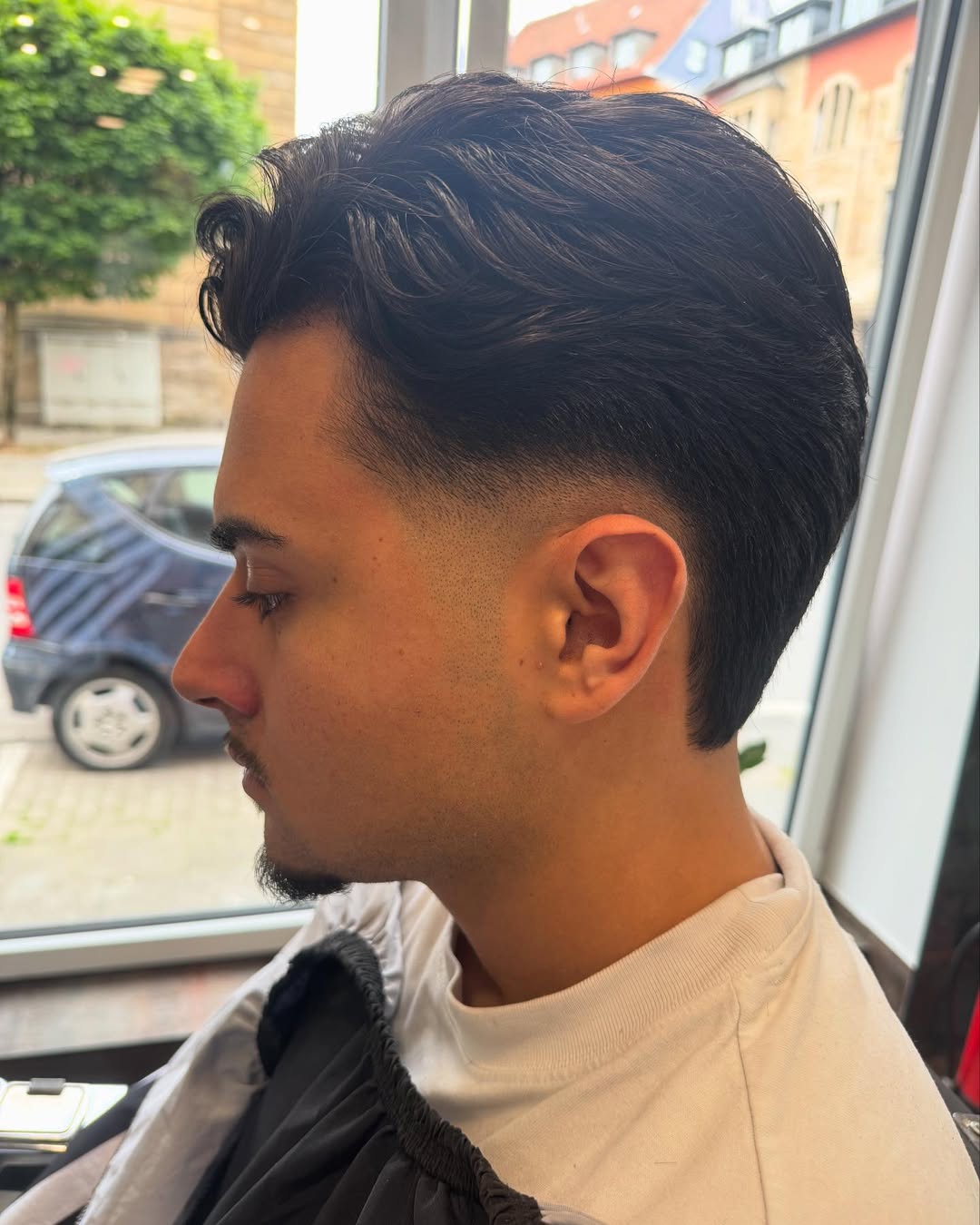 Moderner Mullet-Schnitt